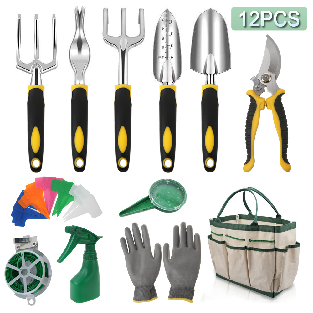 12 tlg Gartenwerkzeug Set Garten Kleingeräte