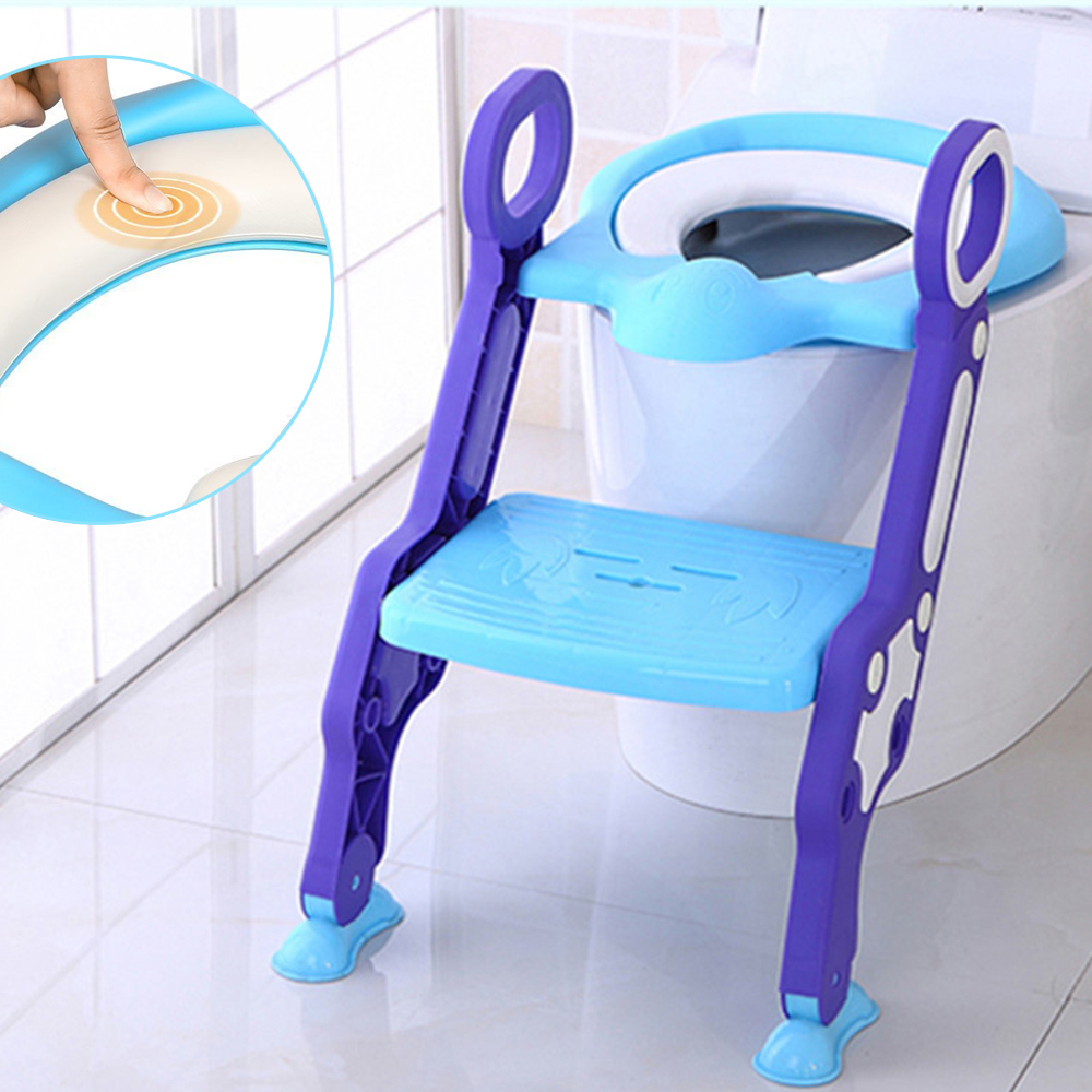 Toilettentrainer mit Treppe Kinder Kindertoilette WC Sitz Lerntöpfchen