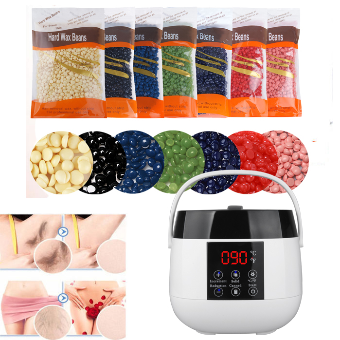 500ml Wax Heater Pot Waxing Hard Wax Bean Hair Removal Salon